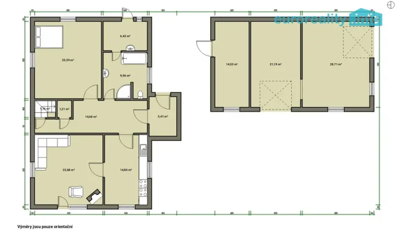 Prodej rodinného domu, Mnichov - Sítiny, 164 m2