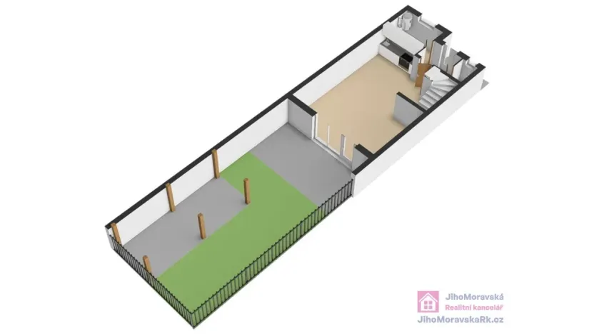 Prodej bytu 3+kk, Břeclav - Charvátská Nová Ves, Kapusty, 141 m2