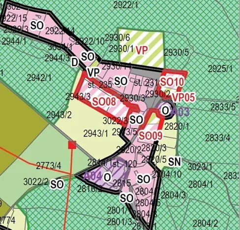 Prodej pozemku pro bydlení, Přední Výtoň, Svatý Tomáš, 2479 m2