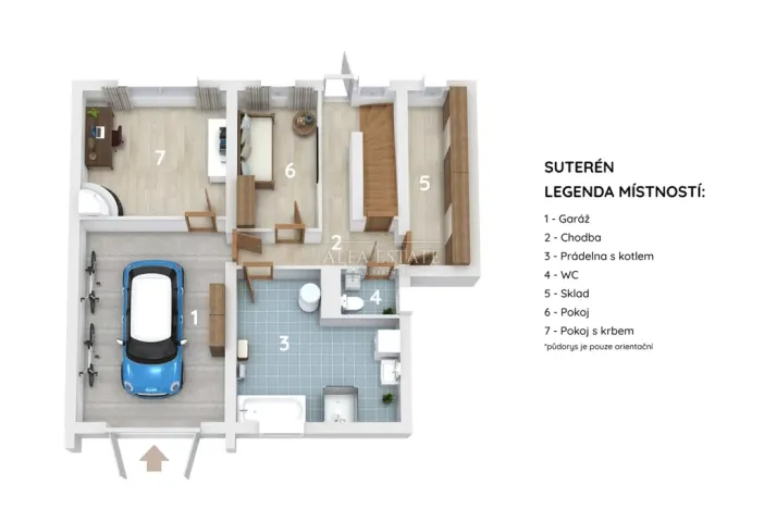Prodej rodinného domu, Chodov, Lesní, 202 m2