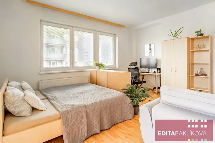 Pronájem bytu 1+kk, Olomouc, Handkeho, 43 m2