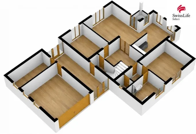 Prodej vícegeneračního domu, Praha - Písnice, Na losách, 436 m2