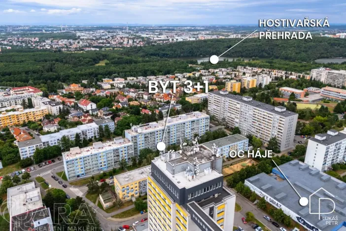 Prodej bytu 3+1, Praha - Háje, Emilie Hyblerové, 69 m2