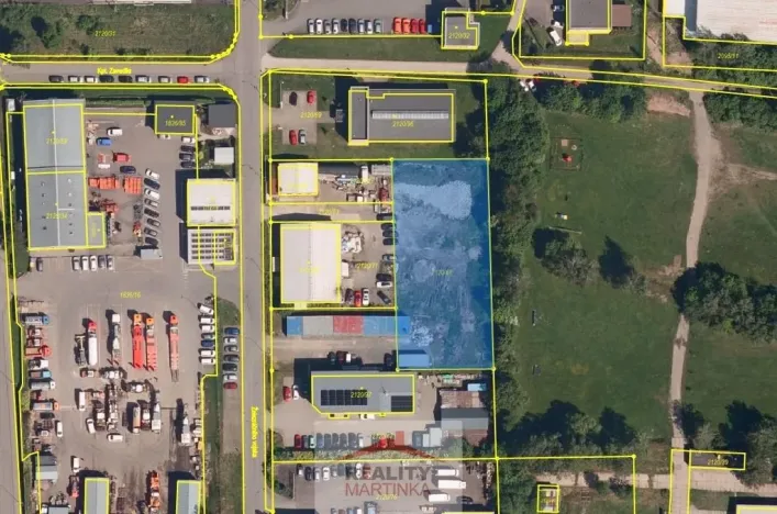 Pronájem komerčního pozemku, Valašské Meziříčí, Železničního vojska, 400 m2