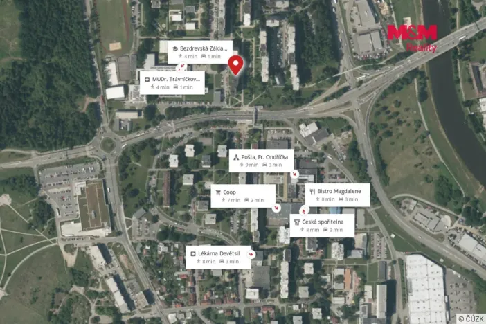 Pronájem bytu 3+1, České Budějovice - České Budějovice 2, Bezdrevská, 78 m2