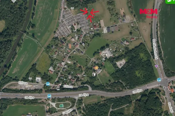 Prodej zahrady, Ostrava - Nová Ves, 621 m2