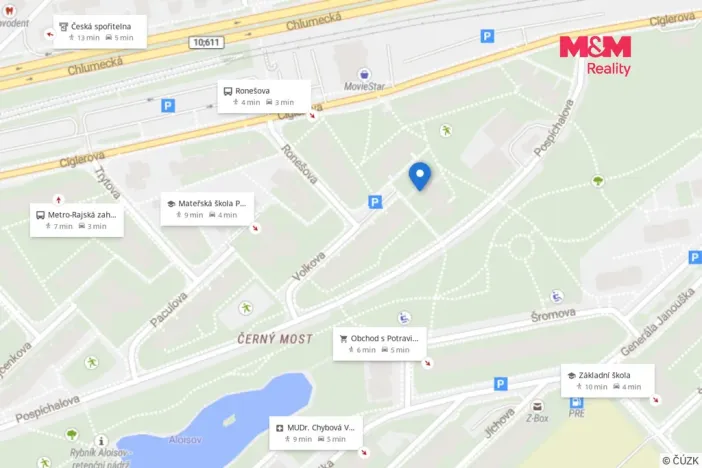 Prodej bytu 3+1, Praha - Černý Most, Pospíchalova, 70 m2