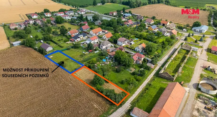 Prodej pozemku pro bydlení, Hostovlice, 1187 m2