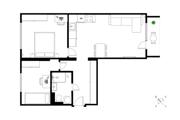 Prodej bytu 3+kk, Praha - Žižkov, K lučinám, 57 m2
