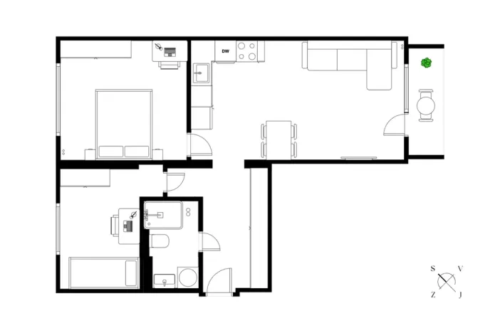 Prodej bytu 3+kk, Praha - Žižkov, K lučinám, 57 m2