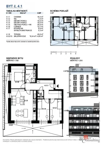 Prodej bytu 4+kk, Rokycany - Plzeňské Předměstí, Vysoký průhon, 140 m2