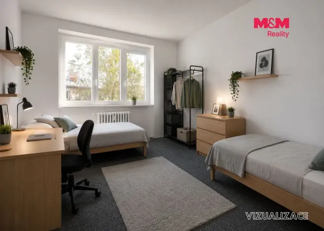 Pronájem bytu 2+1, Olomouc - Nová Ulice, Štítného, 59 m2