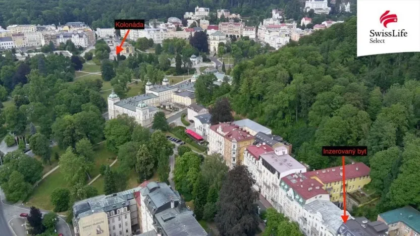 Pronájem bytu 3+kk, Mariánské Lázně, Anglická, 70 m2