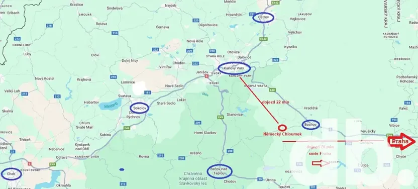 Prodej pozemku pro bydlení, Bochov, 20413 m2
