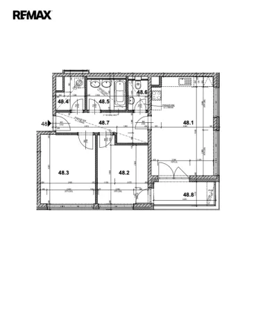Pronájem bytu 3+kk, Praha - Hloubětín, Poděbradská, 70 m2