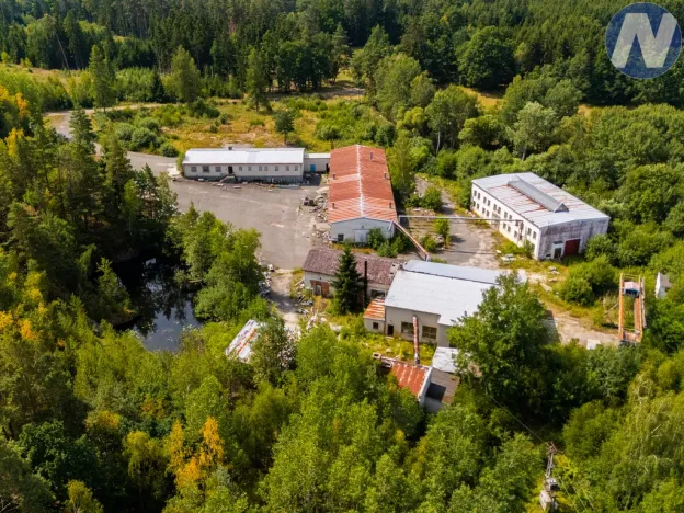 Prodej výrobních prostor, Kostelec nad Vltavou - Přílepov, 37068 m2