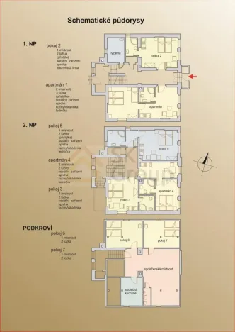 Prodej ubytování, Horní Blatná, Krátká, 213 m2