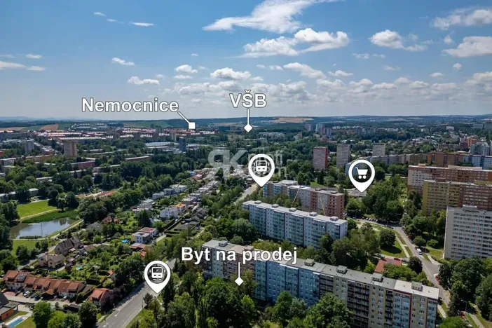 Prodej bytu 3+kk, Ostrava, Kosmická, 68 m2