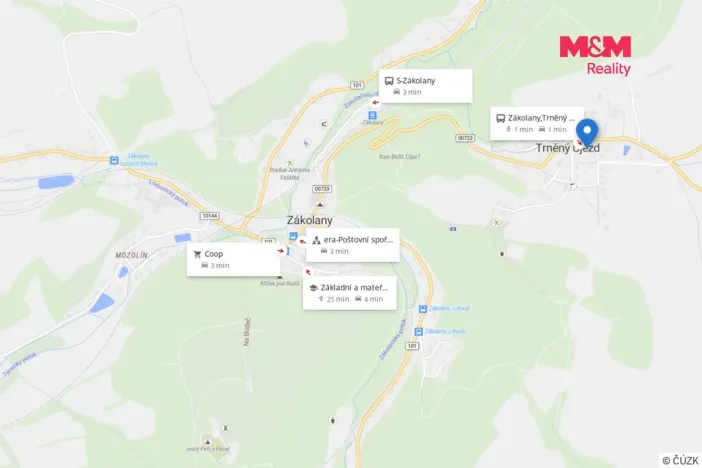 Prodej rodinného domu, Zákolany - Trněný Újezd, 90 m2