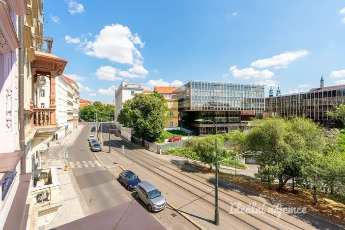 Pronájem bytu 3+kk, Praha - Nové Město, Na Moráni, 94 m2