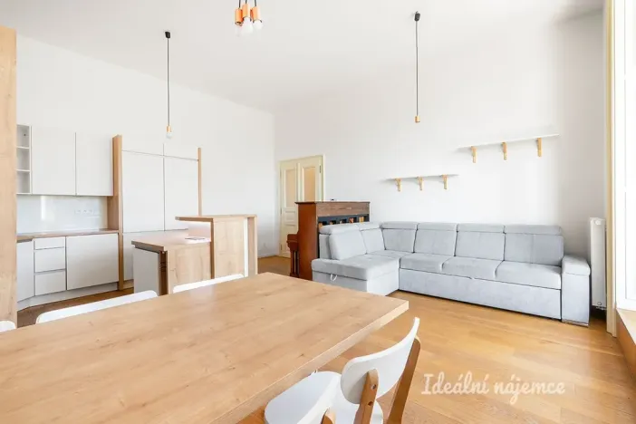 Pronájem bytu 3+kk, Praha - Nové Město, Na Moráni, 94 m2
