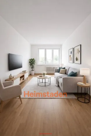 Pronájem bytu 2+1, Karviná - Nové Město, Janského, 51 m2