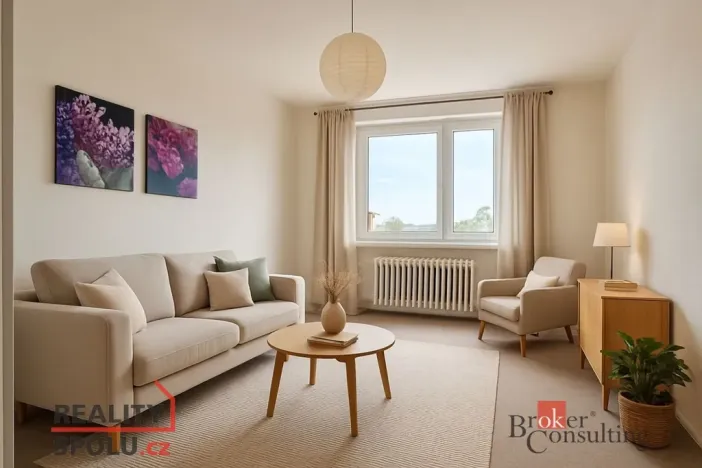 Pronájem bytu 2+1, Olomouc - Povel, kpt. Jaroše, 51 m2