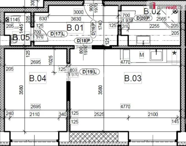 Pronájem bytu 2+kk, Veselí nad Moravou, Svatoplukova, 38 m2