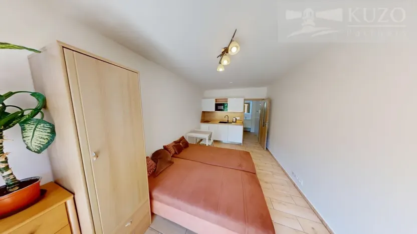 Pronájem bytu 1+kk, Příbram - Orlov, 22 m2
