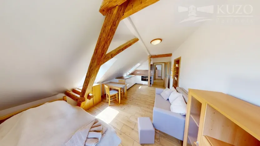 Pronájem bytu 1+kk, Příbram - Orlov, 22 m2