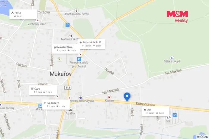 Pronájem obchodního prostoru, Mukařov, Kutnohorská, 38 m2
