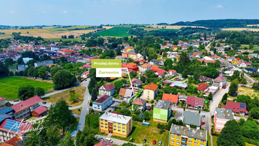Prodej rodinného domu, Černovice, Tyršova, 168 m2