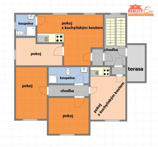 Prodej činžovního domu, Hradec Králové - Slezské Předměstí, Pouchovská, 460 m2