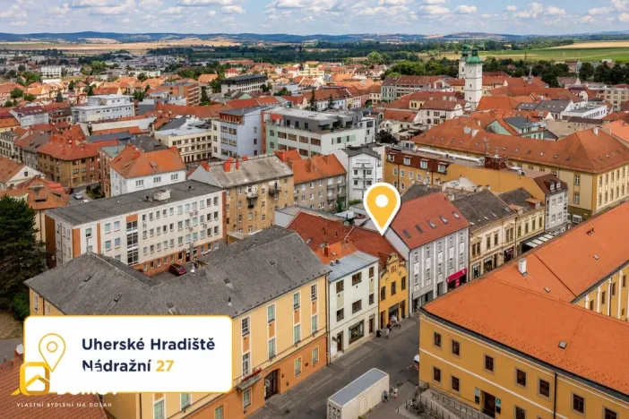 Prodej bytu 1+kk, Uherské Hradiště, Nádražní, 40 m2