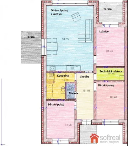 Pronájem rodinného domu, Buštěhrad, U Kapličky, 102 m2