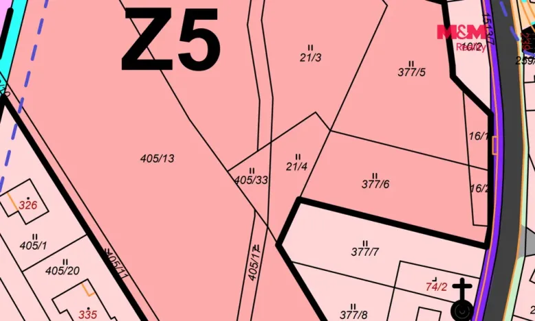 Prodej pozemku pro bydlení, Semanín, 606 m2
