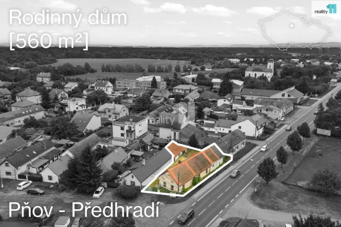 Prodej rodinného domu, Pňov-Předhradí - Předhradí, U Parku, 86 m2