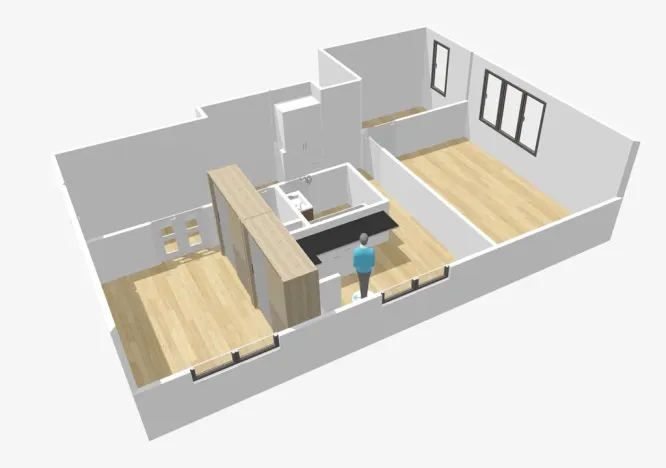 Prodej bytu 3+1, Stříbro, Brožíkova, 56 m2