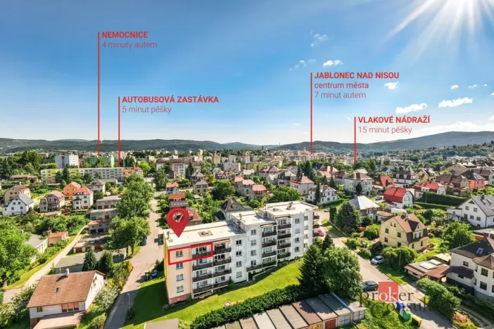 Prodej bytu 3+kk, Jablonec nad Nisou, Panenská, 96 m2