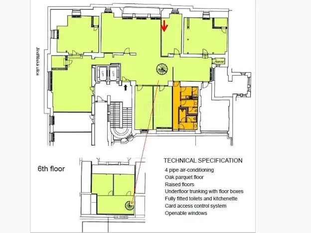 Pronájem kanceláře, Praha - Nové Město, Václavské náměstí, 466 m2