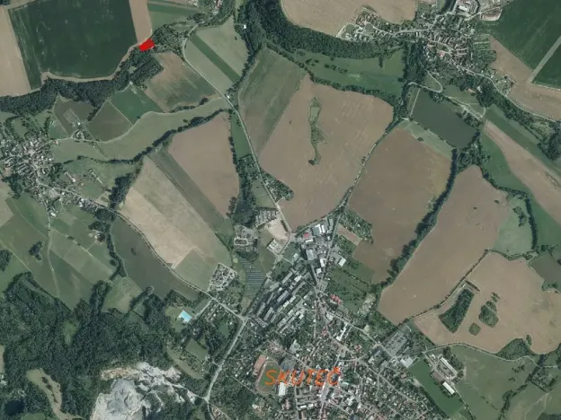 Dražba pozemku pro bydlení, Skuteč, 1714 m2