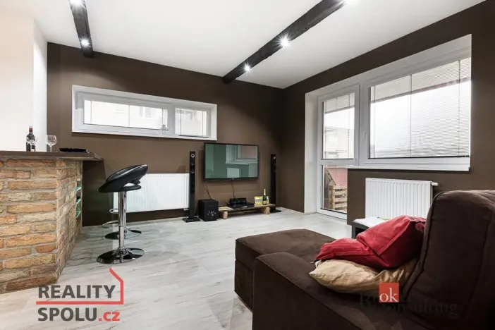 Pronájem bytu 2+kk, Brno - Žebětín, Chudčická, 55 m2