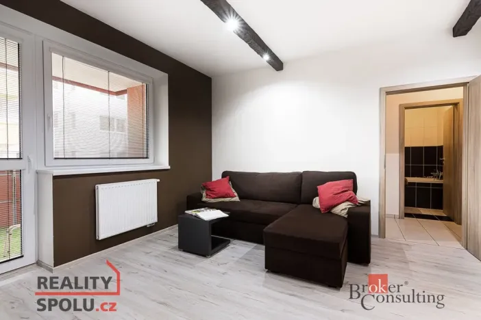 Pronájem bytu 2+kk, Brno - Žebětín, Chudčická, 55 m2