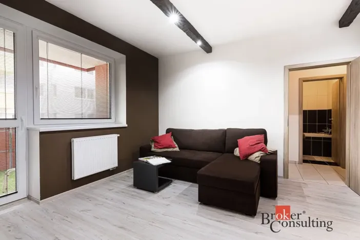 Pronájem bytu 2+kk, Brno - Žebětín, Chudčická, 55 m2