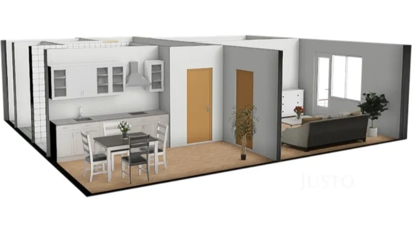 Pronájem bytu 2+1, Písek, Heritesova, 60 m2