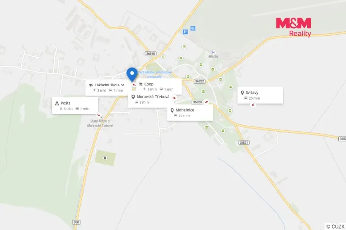 Prodej rodinného domu, Staré Město, 81 m2