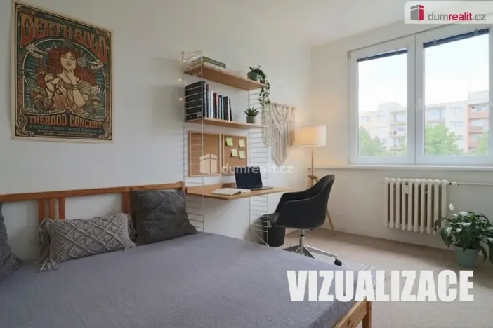 Prodej bytu 2+kk, Praha - Kamýk, Zárubova, 43 m2
