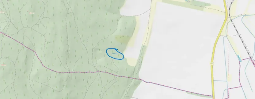 Prodej louky, Městečko Trnávka - Lázy, 1410 m2