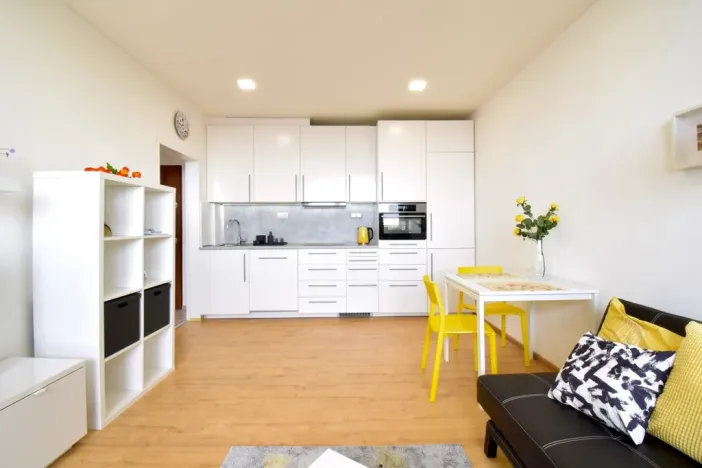 Pronájem bytu 2+kk, Brno - Lesná, Slavíčkova, 37 m2