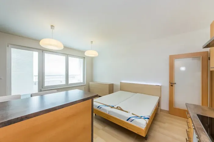 Pronájem bytu 1+kk, Praha - Horní Měcholupy, Mantovská, 45 m2